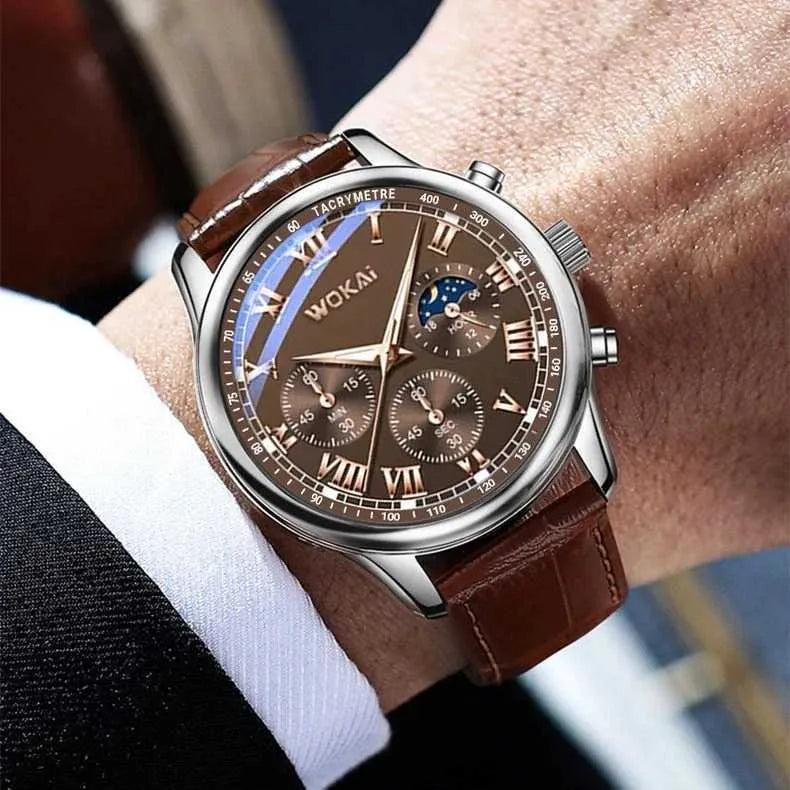 Men's Luxury belt Fashion quartz watch